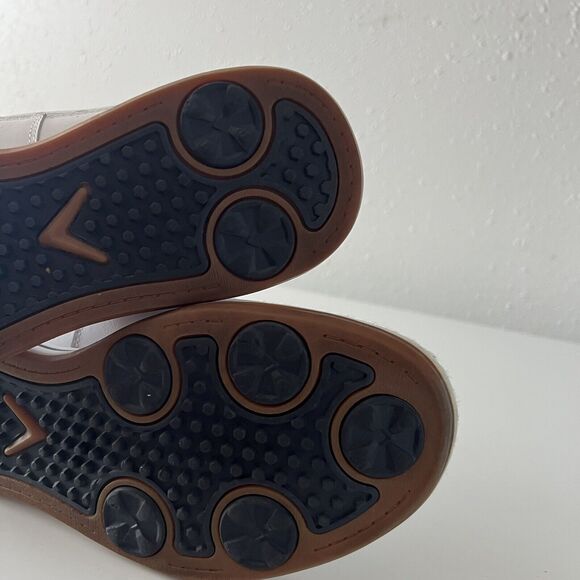 Callaway Size 9 White/Navy‎ Leather Spikeless Golf Shoes M336-01 - Picture 10 of 10
